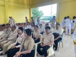 พิธีทำบุญตักบาตรถวายพระราชกุศล เนื่องในโอกาสวันพระราชพิธีมหา